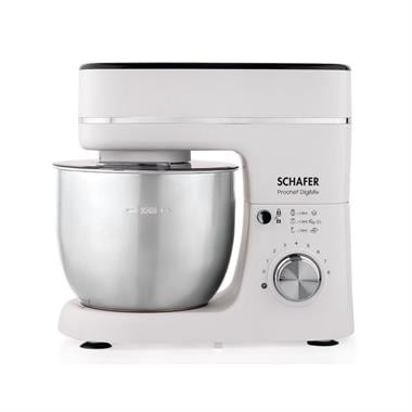 Schafer Prochef DigiMix Dijital Stand Mikser 5 L 1500W Beyaz