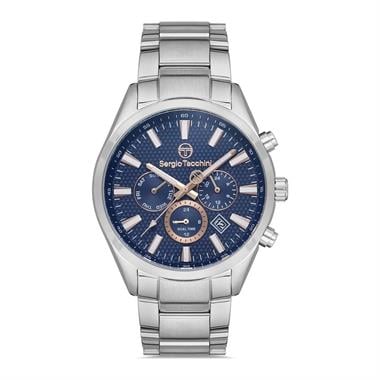 Sergio Tacchini ST.1.10190.2 Erkek Çelik Kol Saati – Lacivert Kadran