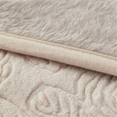 Shabby Rose Battaniye 200x220 Krem