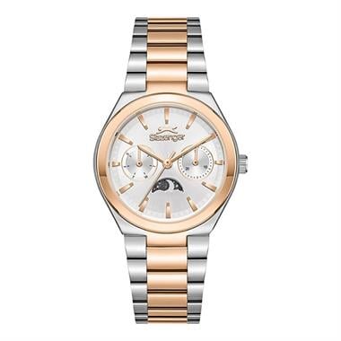 Slazenger SL.09.2468.4.04 Kadın Çelik Kol Saati – 5 ATM / Takvim