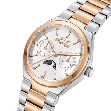 Slazenger SL.09.2468.4.04 Kadın Çelik Kol Saati – 5 ATM / Takvim