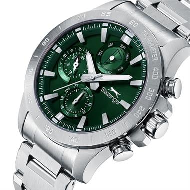 Slazenger SL.09.2482.2.01 Erkek Kol Saati – Metal Kordon, Multifonksiyon