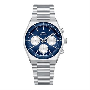 Slazenger SL.09.2484.2.02 Erkek Çelik Kol Saati – Lacivert Kadran
