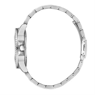 Slazenger SL.09.2544.2.01 Erkek Kol Saati – Metalik Gri & Mavi Kadran