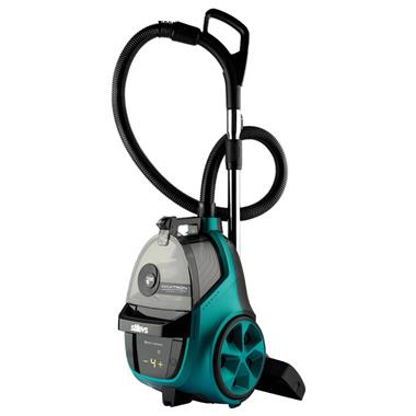 Stilevs SET12350 Maxtron Premıum Torbasız Elektrikli Süpürge Dijital Siyah-Sedefli Mavi