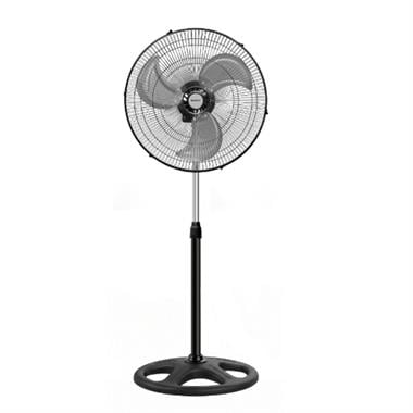 Sunny SN8 VNTSTND 05S 18 İnç 75W 3 Kademeli Ayaklı Stand Vantilatör Siyah