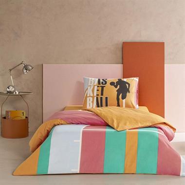 Taç Pıxor Ranforce Tek Kişilik Nevresim Takımı %100 Pamuk 160x220 cm Turuncu