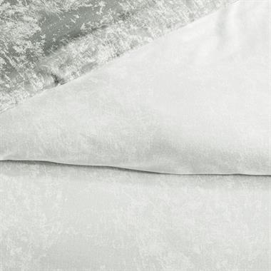 Taç Shimmer Çift Kişilik %100 Pamuk Nevresim Takımı 200x220 cm Gri (Çift Taraflı)