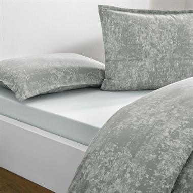 Taç Shimmer Çift Kişilik %100 Pamuk Nevresim Takımı 200x220 cm Gri (Çift Taraflı)