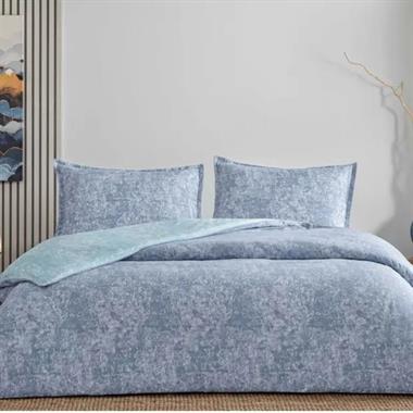 Taç Shimmer Seç & Ser Tek Kişilik Nevresim Takımı Lacivert %100 Pamuk Çift Taraflı