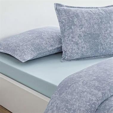 Taç Shimmer Seç & Ser Tek Kişilik Nevresim Takımı Lacivert %100 Pamuk Çift Taraflı