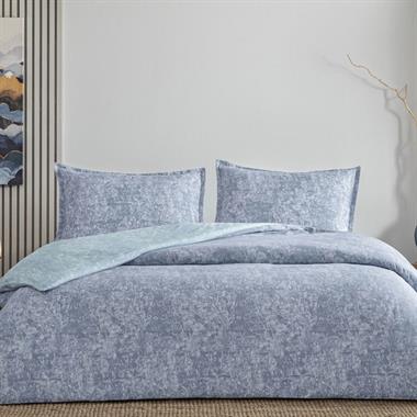 Taç Shimmer Seç&Ser Çift Kişilik Nevresim Takımı Lacivert