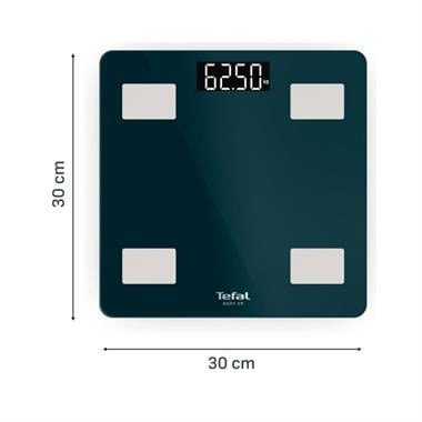 Tefal Body Up 3 BM2600V0 Akıllı Vücut Analiz Baskülü Yeşil