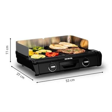 Tefal Family Grill İç ve Dış Mekan Izgarası 2400W Siyah (2100133595)