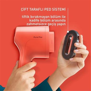 Tefal Pure Pop Red DT2022 1300 W Buharlı Giysi Düzleştirici Ütü Kırmızı-Siyah