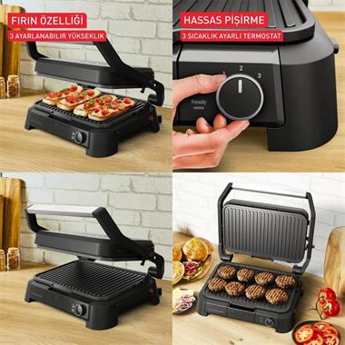 Tefal SuperGrill 3in1 XL Izgara ve Tost Makinesi 2200 W