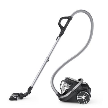 Tefal TW7976EA Silence Force Cyclonic Effitech Animal 500 W Toz Torbasız Elektrikli Süpürge Siyah Gri