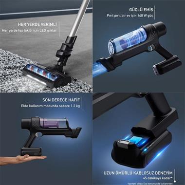 Tefal X-Pert 7.60 Allergy TY6A35TR Kablosuz Dikey Şarjlı Süpürge