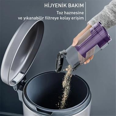 Tefal X-Pert 7.60 Allergy TY6A35TR Kablosuz Dikey Şarjlı Süpürge
