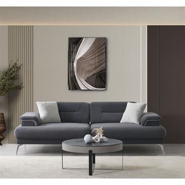 Karpet Kanepe A Serisi Fitilli 205x103x85 cm Modern Salon Koltuğu