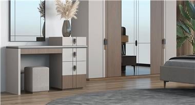 Viva 6 Kapılı Başlıklı Yatak Odası Takımı