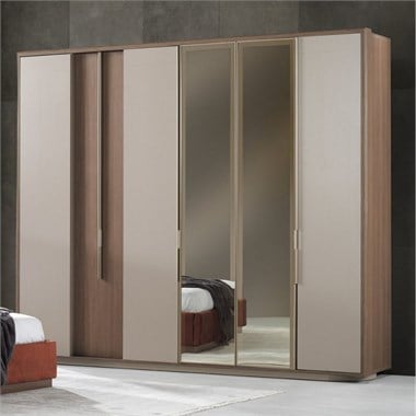 Vista 6 Kapılı Gardırop – Geniş ve Kullanışlı Giysi Dolabı