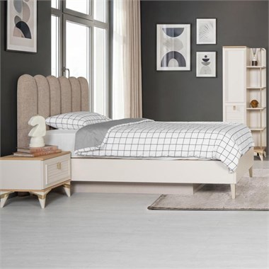 Wood 120lik Bazalı Karyola