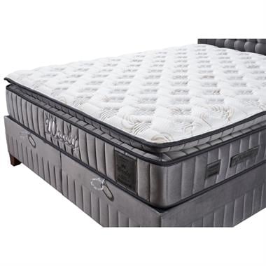 Wooly 160x200 Çift Kişilik Yatak Gri