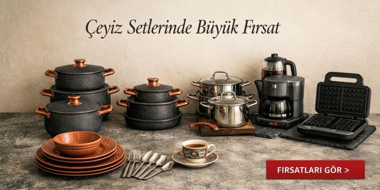 Züccaciye Çeyiz Paketleri