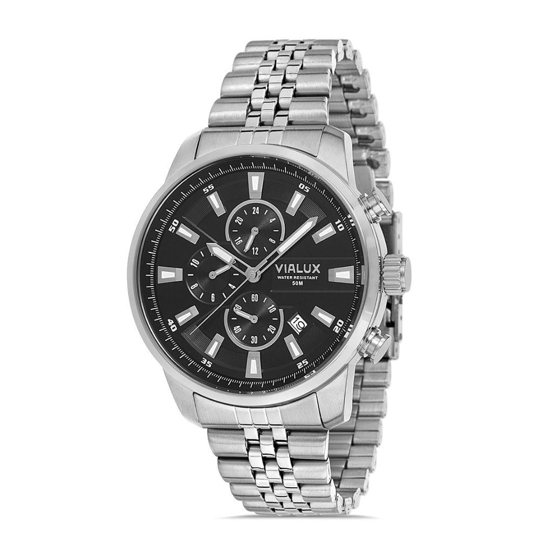 Vıalux VX564S-04SS Erkek Çelik Saat | Yiğit AVM