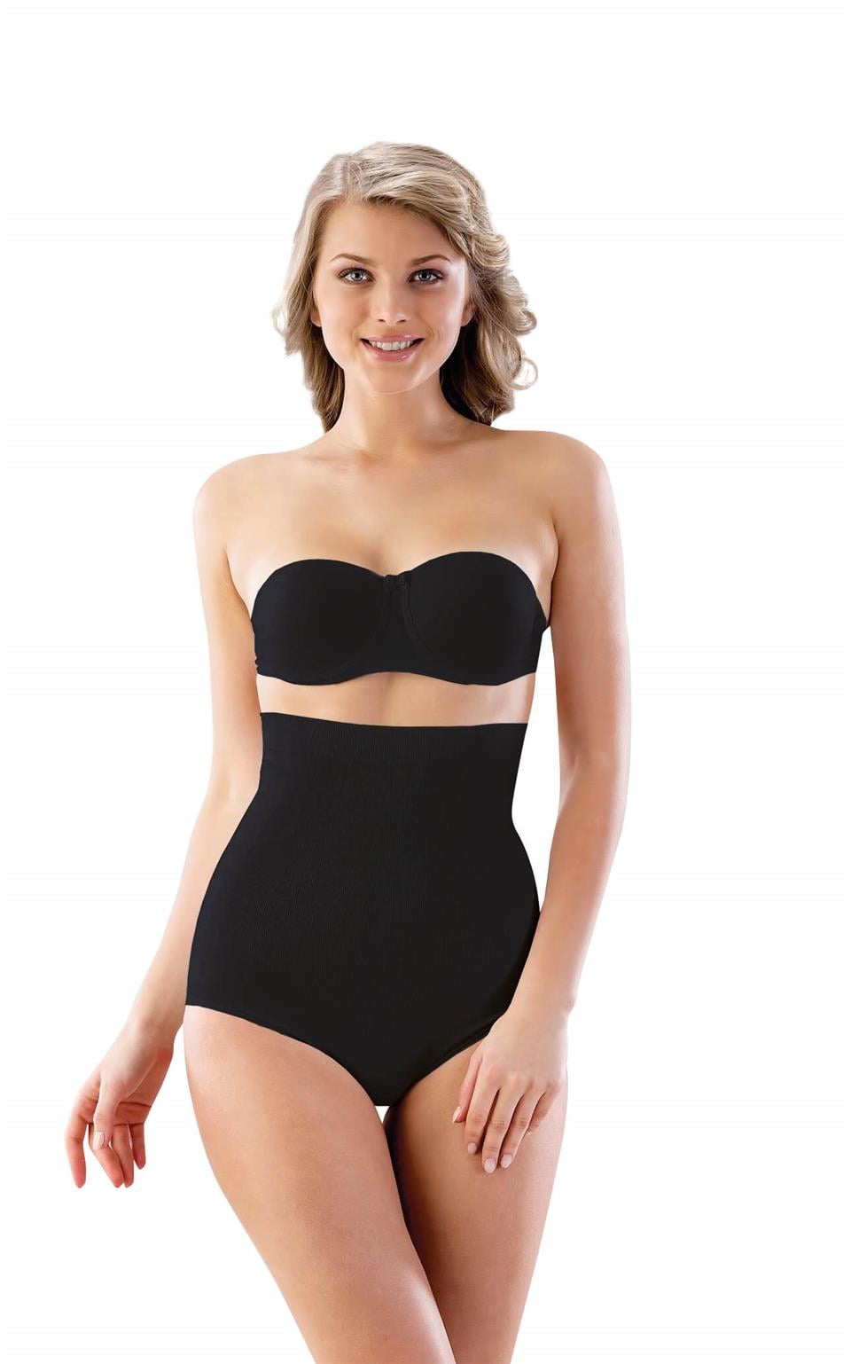 Arkedia 208 Yüksek Bel Slip İnceltici - Sıkılaştırıcı Korse ( Siyah )