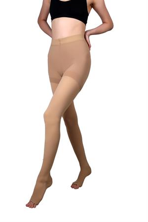 Arkedia 305 Varis Çorabı CCL-2 Orta Basınç Külotlu Parmak Açık Ten Rengi / 23 - 32 mmHg 