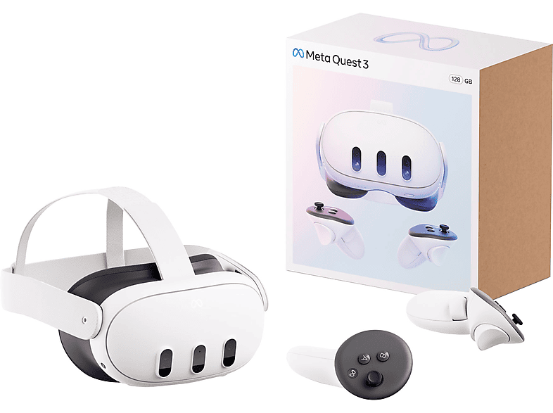 OCULUS Meta Quest 3 128GB Sanal Gerçeklik Gözlüğü Beyaz