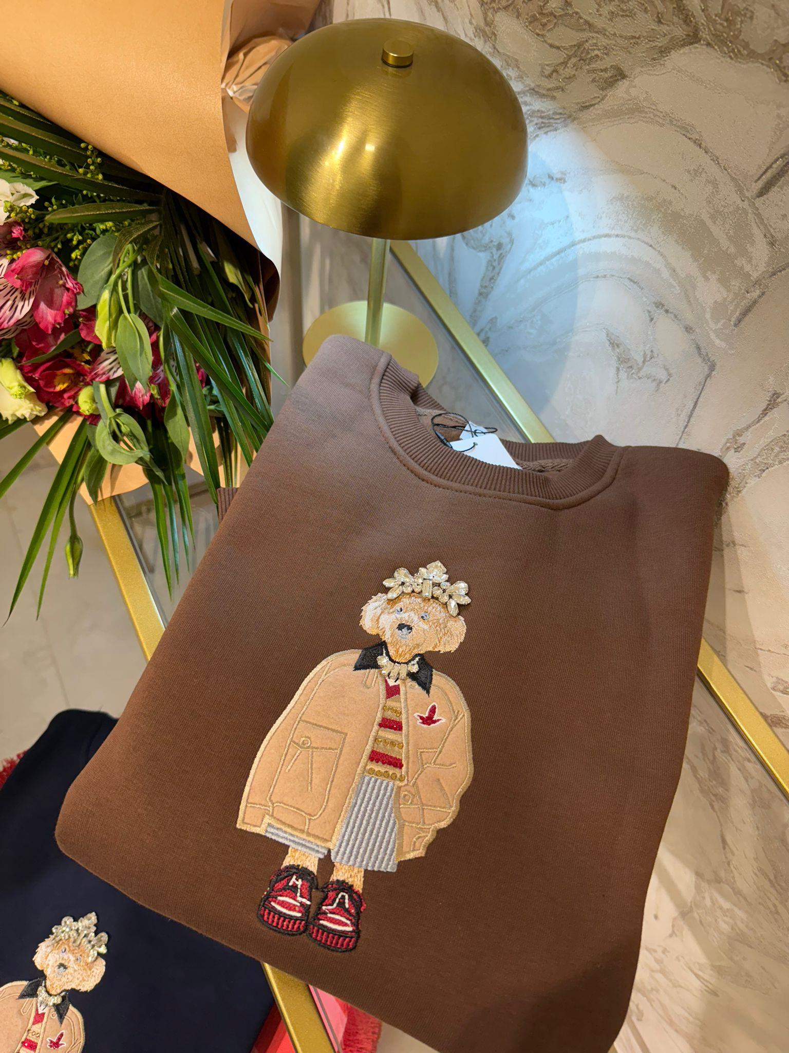 Marka Model Sweat - KAHVERENGİ