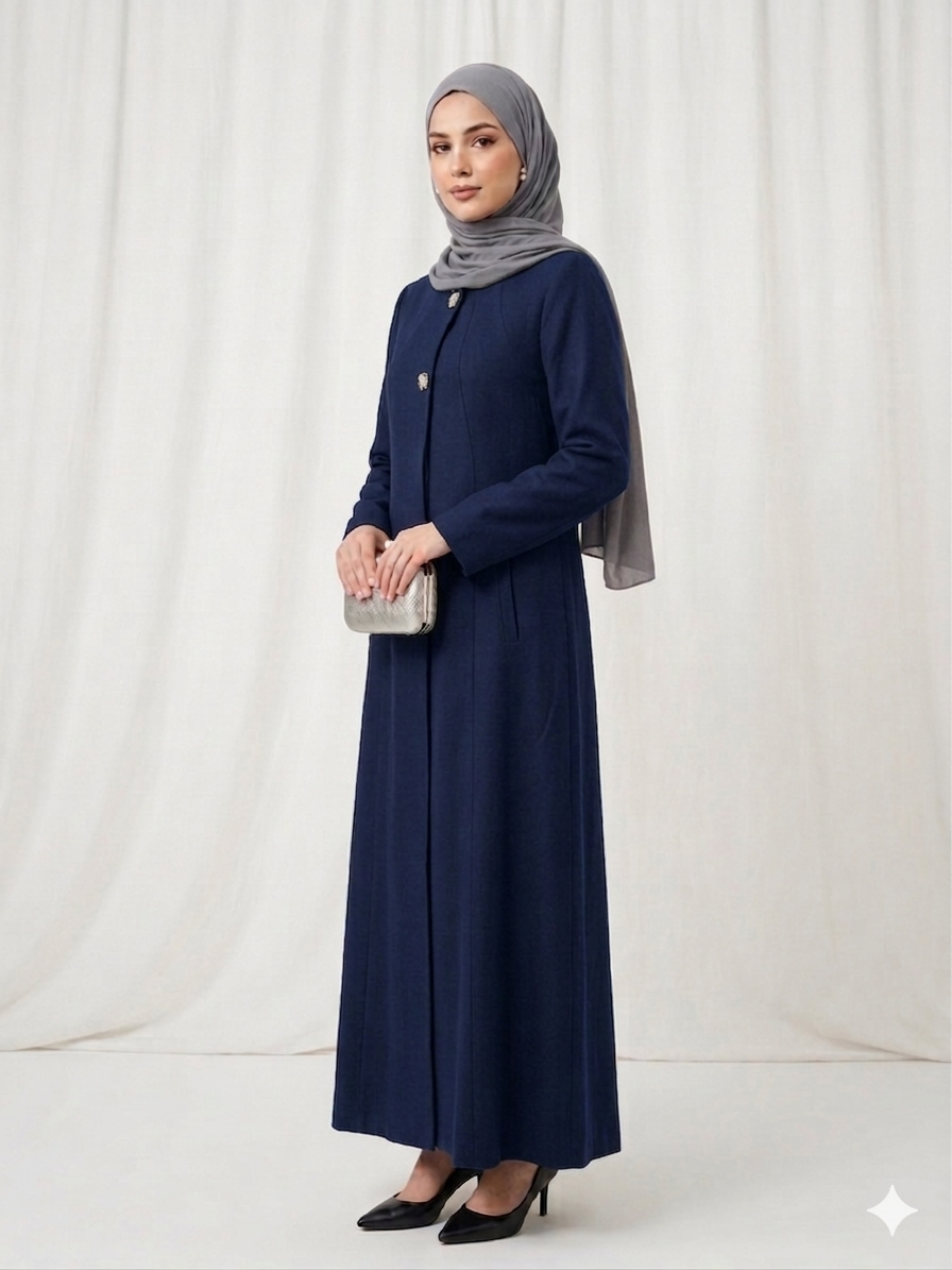 Keten Astarsız Pardesü