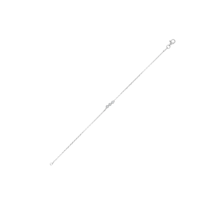 0.07 ct. Üçlü Pırlanta Bileklik