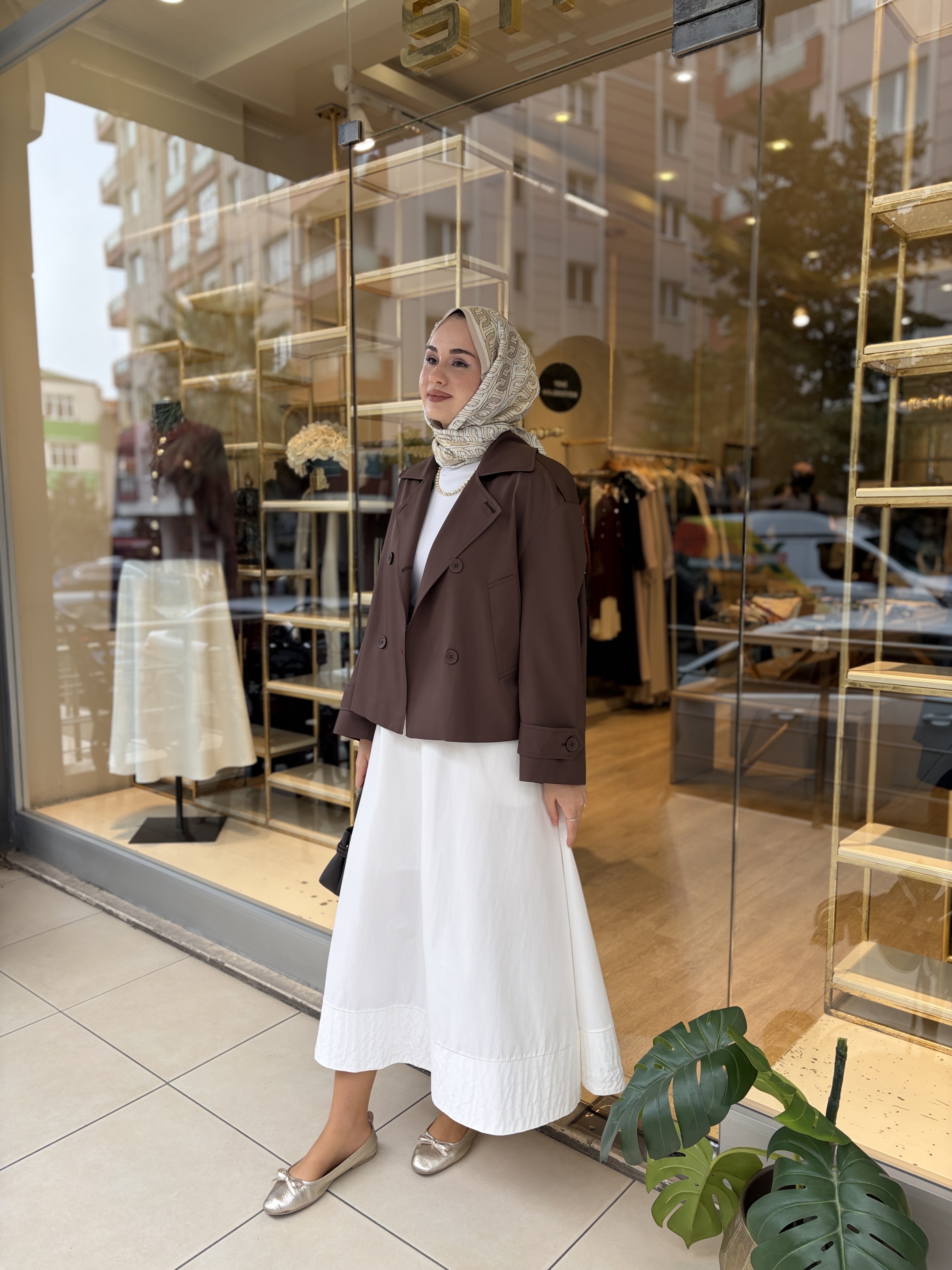 MARA TRENCH KAHVERENGİ