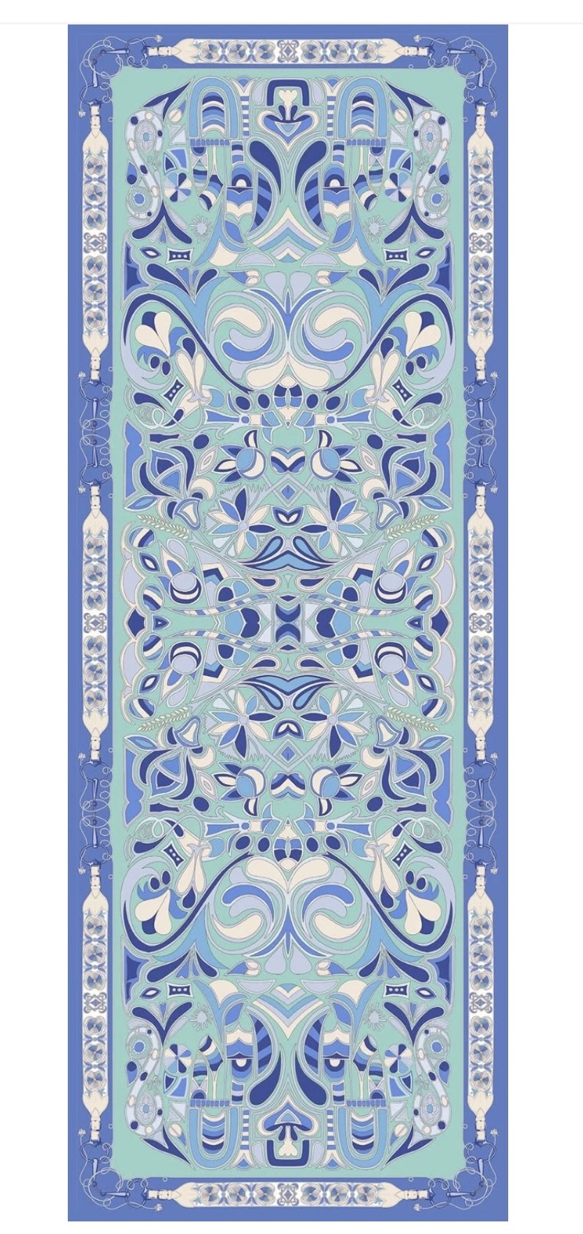 MIX BLUE MAVEL ŞAL