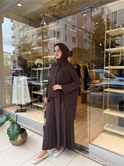 JAKARTA ÖRME TAKIM KAHVERENGİ