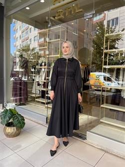 KOLEJ ELBİSE SİYAH