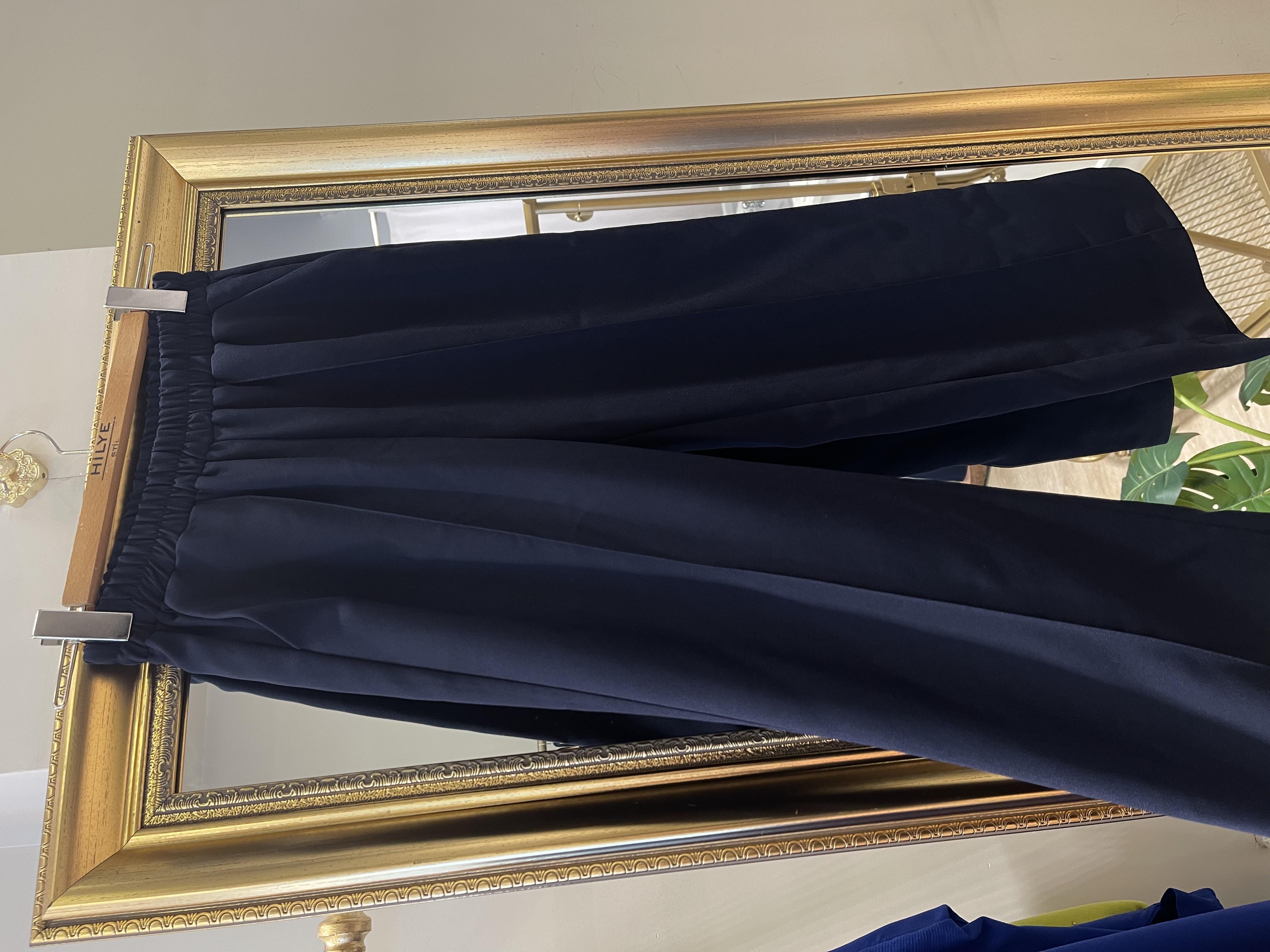 Çımalı Krep Pantolon