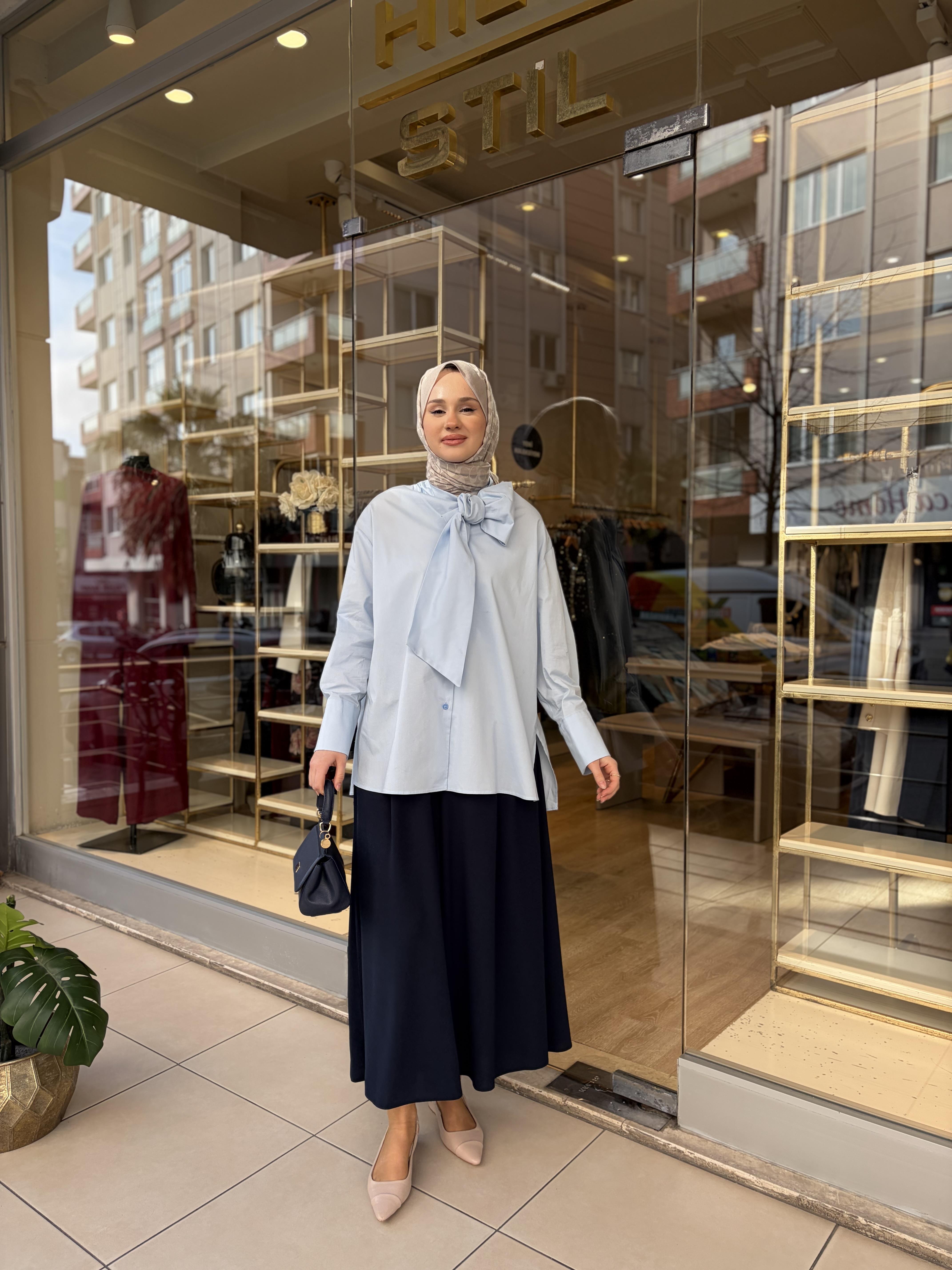 COMFY KREP PANTOLON ETEK LACİVERT