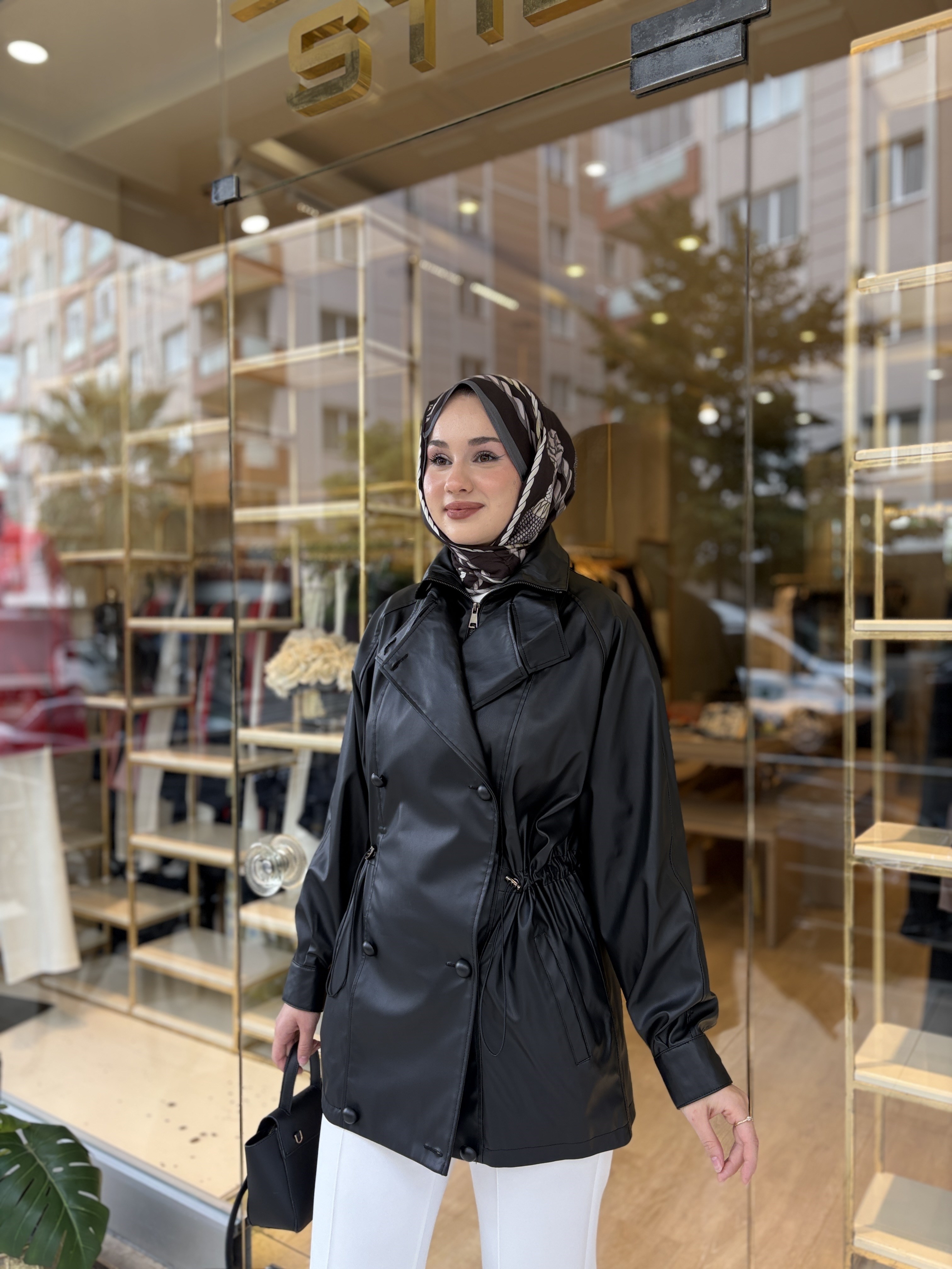 LAMOUR ŞAL KAHVERENGİ