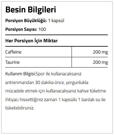 Besin Bilgileri