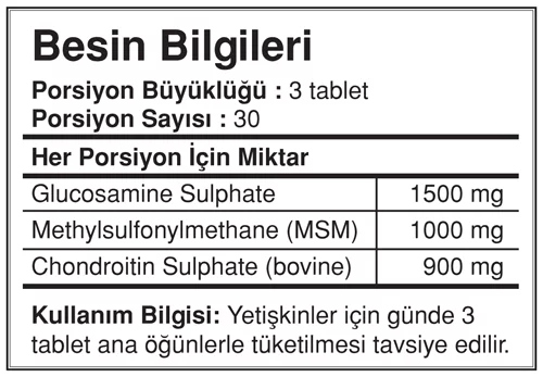 Besin Bilgileri