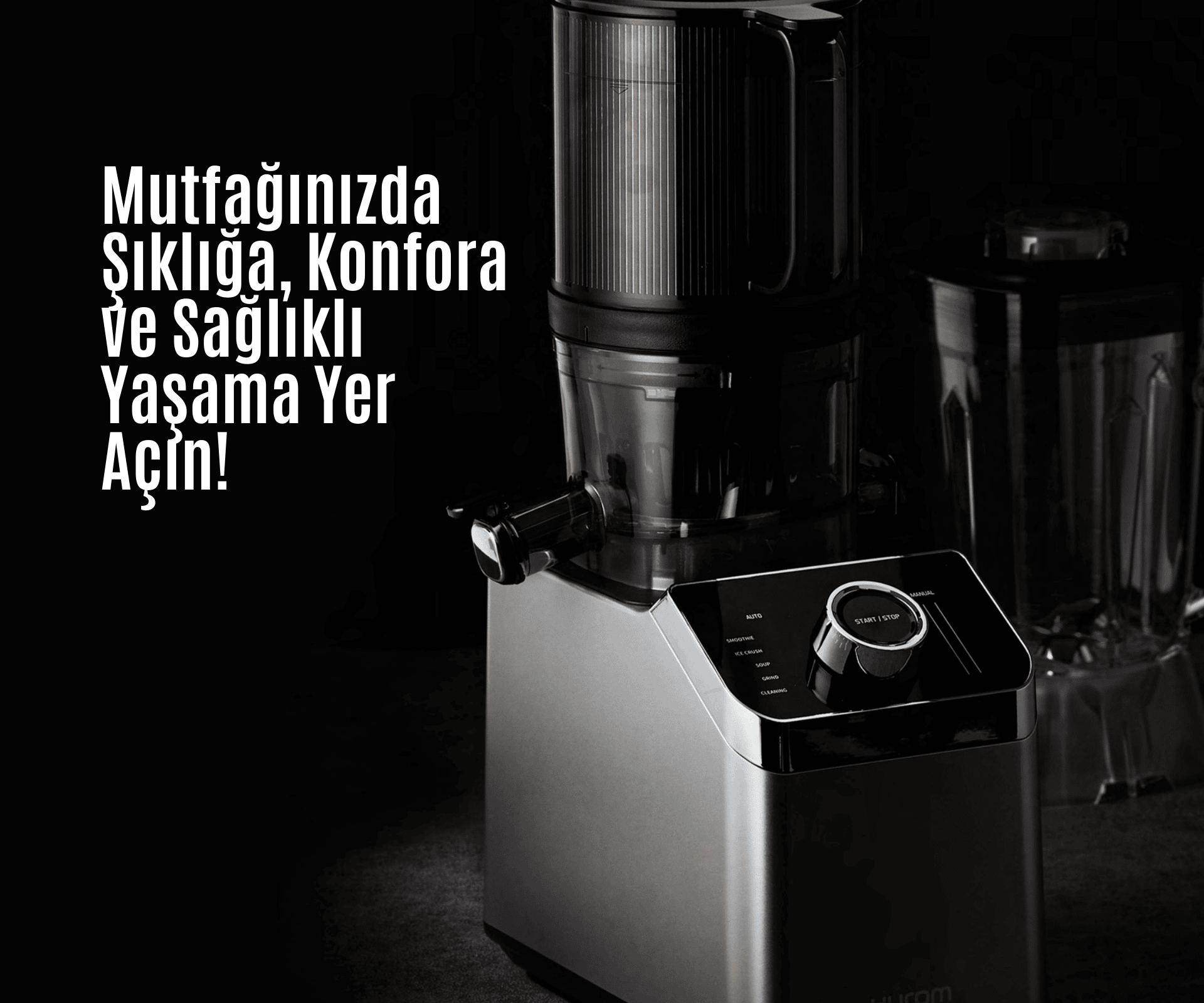 Hurom M100 Katı Meyve Sıkacağı ve Blender