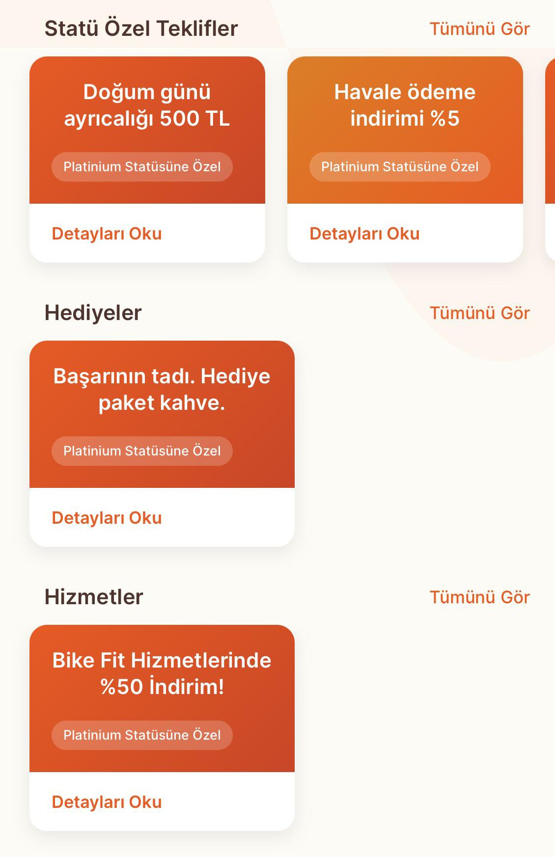 Ayrıcalıklar