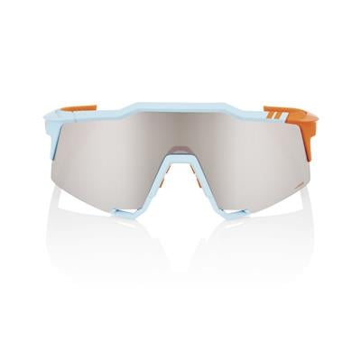 100% Speedcraft - Soft Tact Two Tone - Hiper Silver Mirror Lens Gözlük
