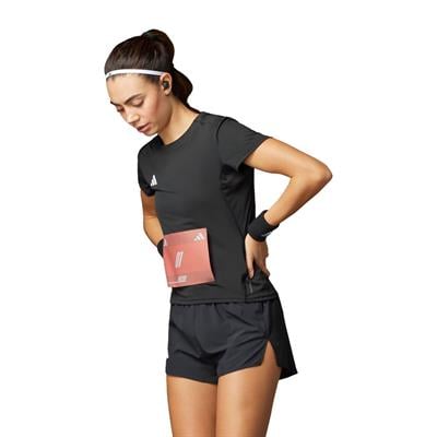 Adidas Adizero E Tee Kadın Siyah Koşu Tişörtü