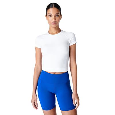Sweaty Betty Athlete Crop Seamless Workout Kadın Koşu Atleti